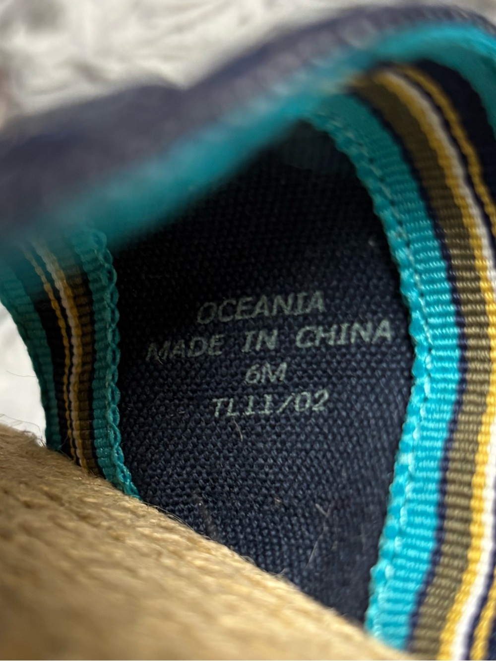 Lizflex by Liz Claiborne “Oceania” Denim Slide Sandals - Picture 15 of 15